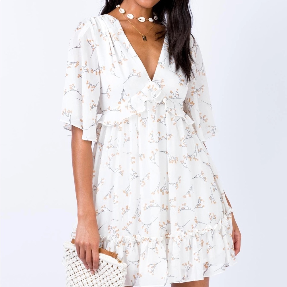 Princess Polly white mini dress